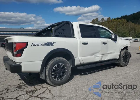 2021 Nissan Titan Sv из США, поврежденный, VIN 1N6AA1ED3MN530567